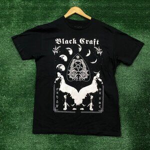 Black Craft Moon Fazes Tshirt size large